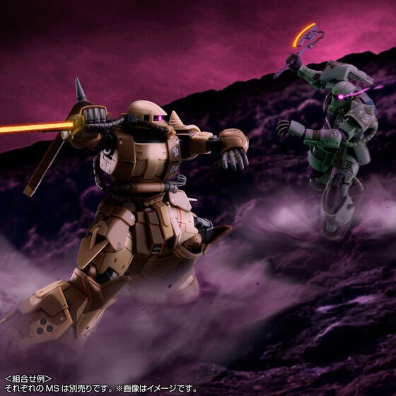 PRE-ORDER : HG 1/144 Zaku High Mobility Surface Type (Selma Livens Custom) Plastic Model