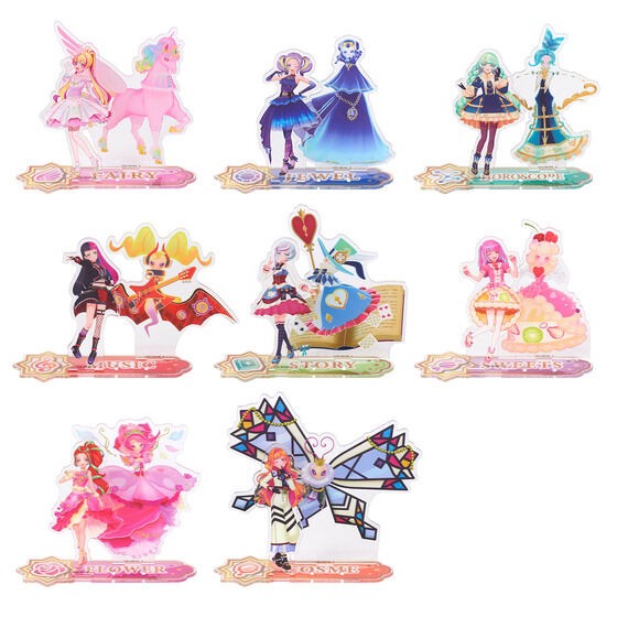 PRE-ORDER : Data Carddass Aikatsu Planet! Premium Acrylic Stand