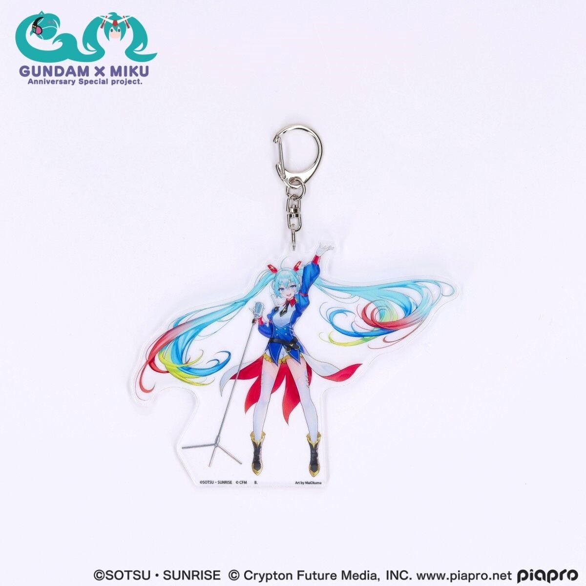 PRE-ORDER : Gundam x Hatsune Miku Acrylic Charm