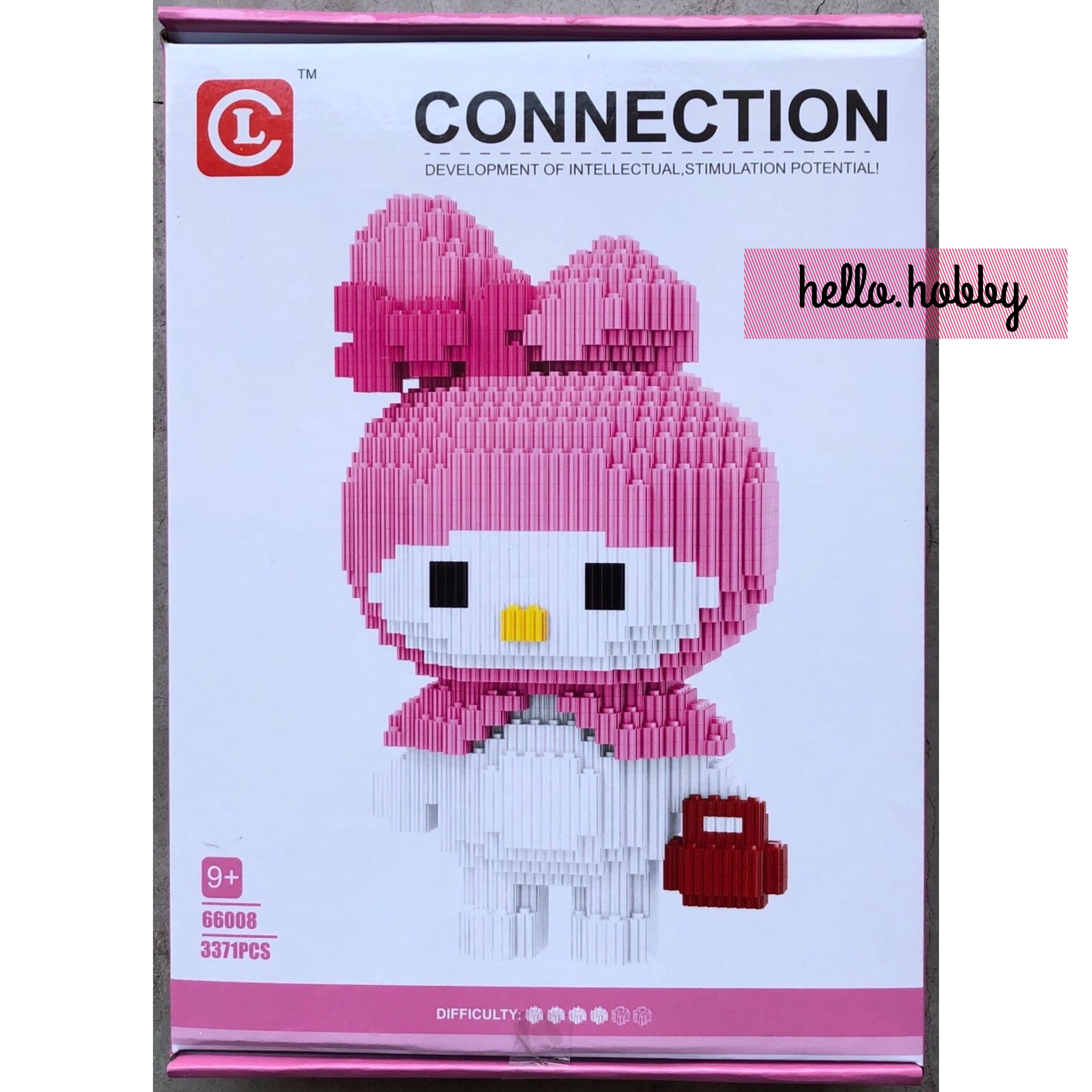 Lechuan 66008 Sanrio My Melody 3371pcs (แบบเฟือง)