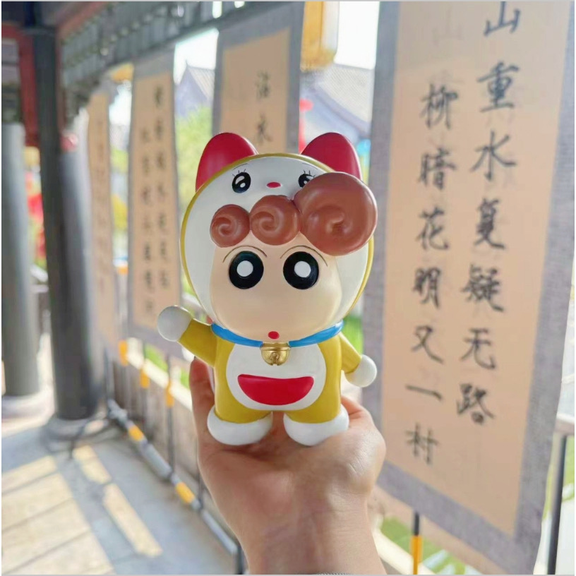 Crayon Shinchan - Shinchan & Himawari x Doraemon Cosplay