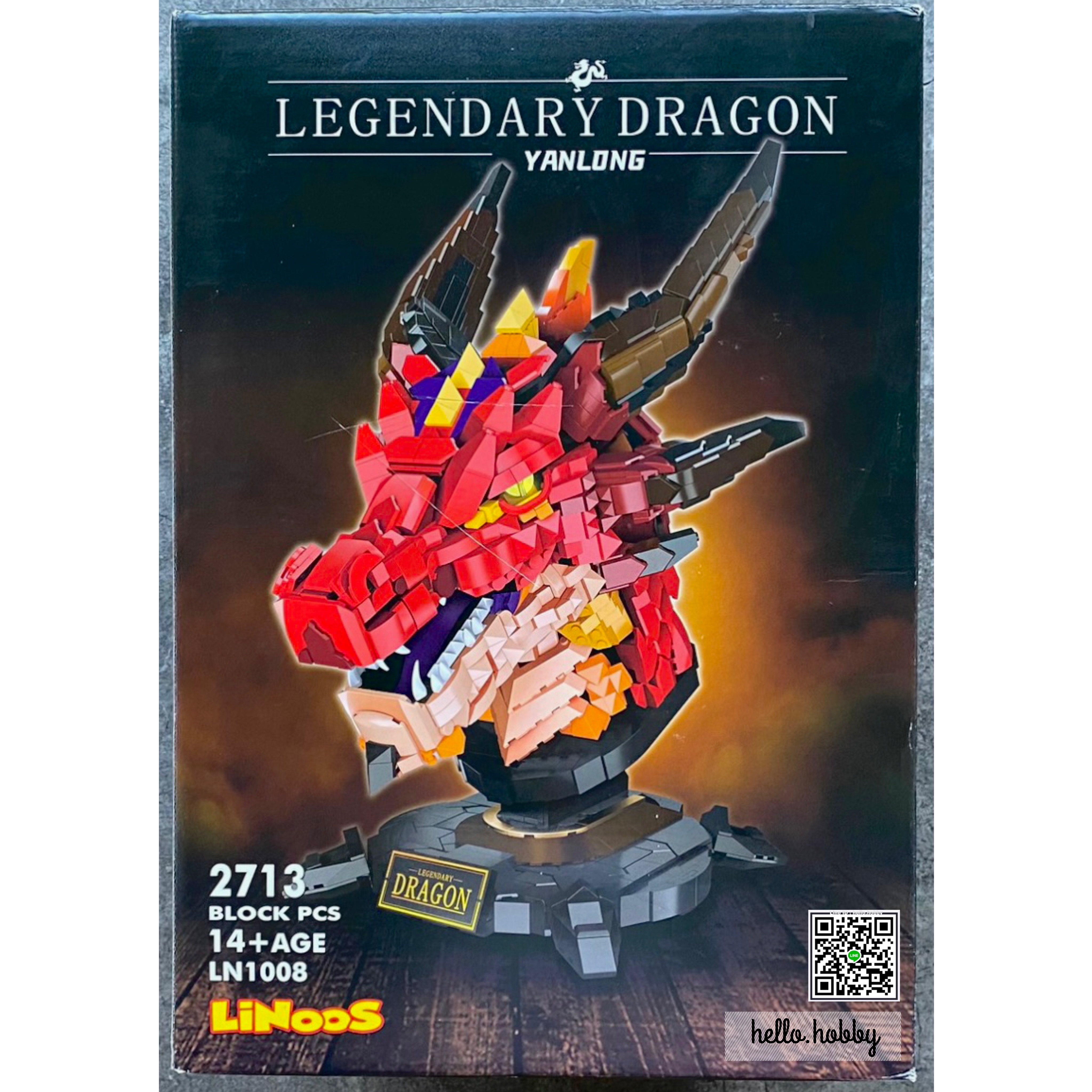 Linoos LN 1008 Legendary Dragon 2713pcs