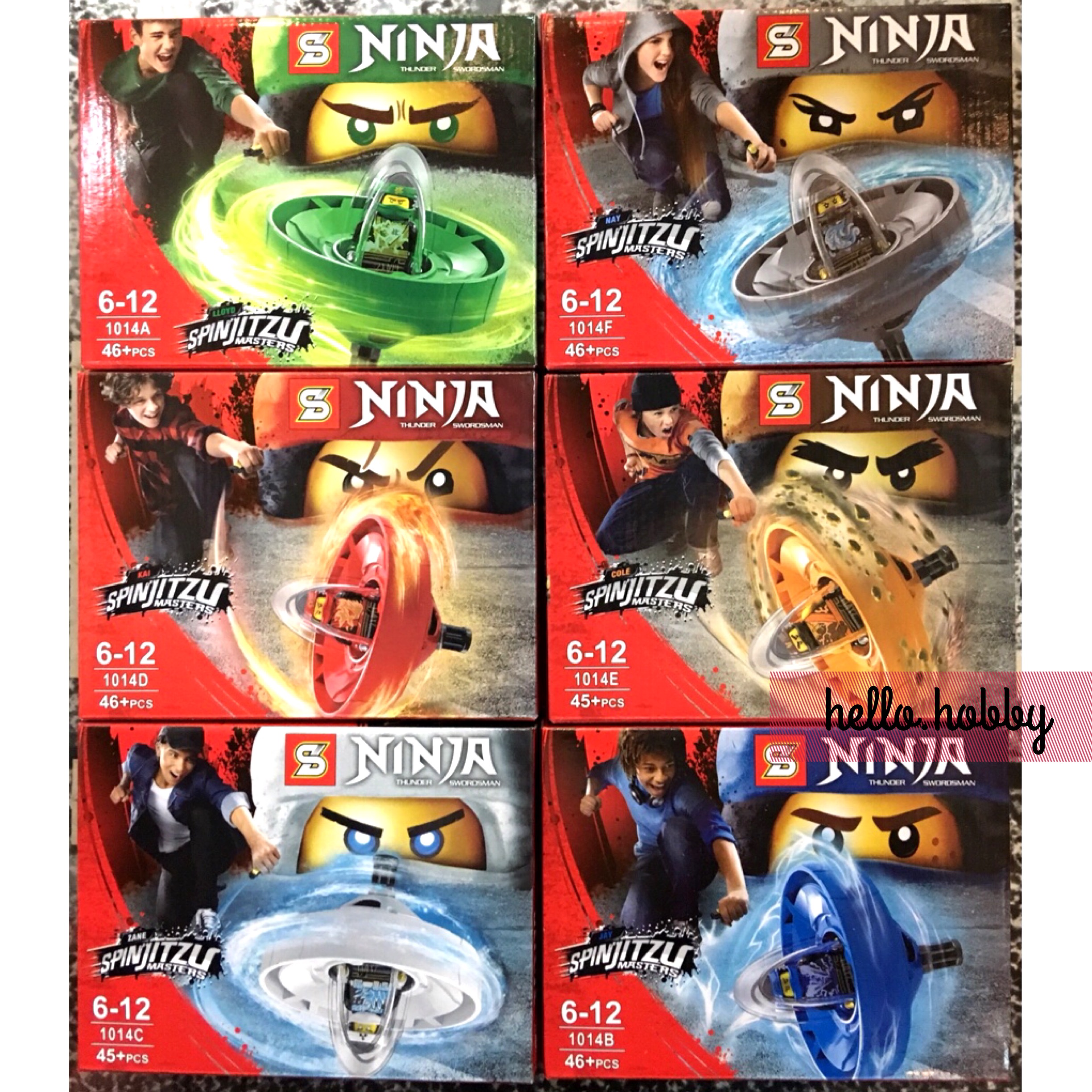 SY 1014 A-F Ninjago