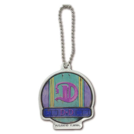PRE-ORDER : JoJo's Bizarre Adventure: Stone Ocean Retro Signboard Keychain Part2