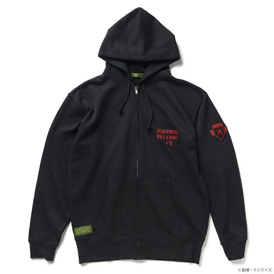 PRE-ORDER : STRICT-G.ARMS "Mobile Suit Gundam" Zip Hoodie with Patch
