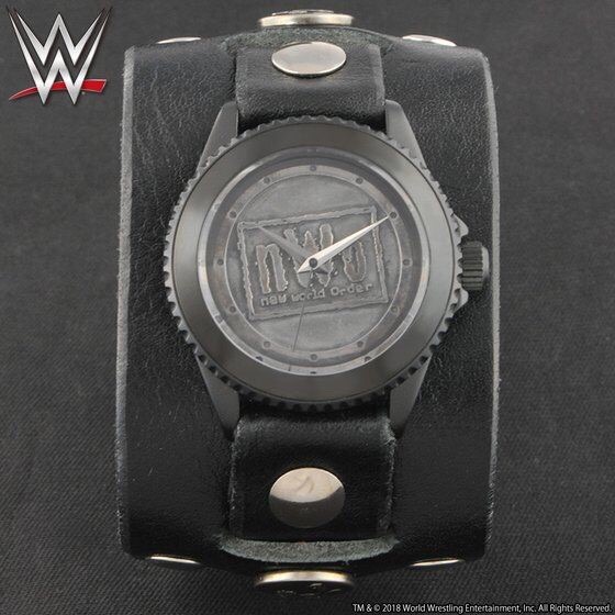 PRE-ORDER : WWE Red Monkey Wristwatch Silver 925 nWo Model