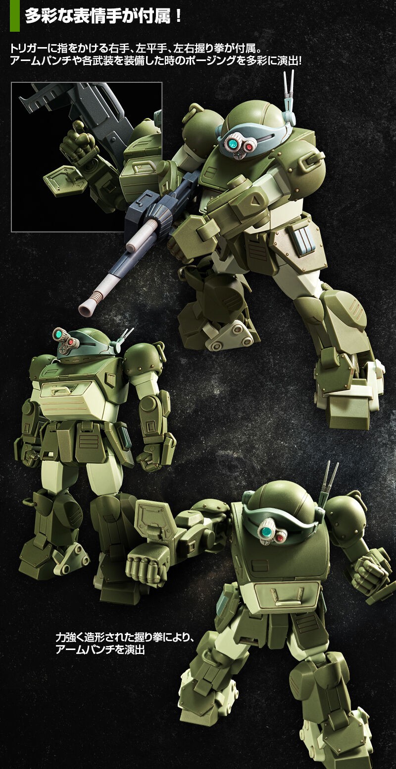 PRE-ORDER : HG ScopeDog Extension Parts Set 1 Plastic Model