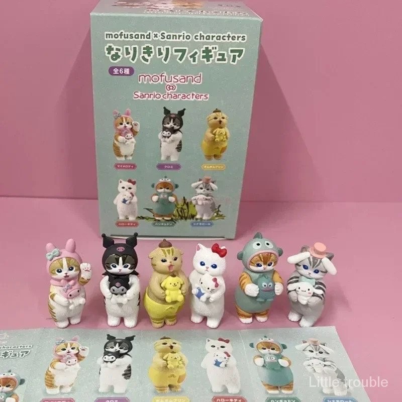 Mofusand x Sanrio Characters by Kitan Club (Set of 6)