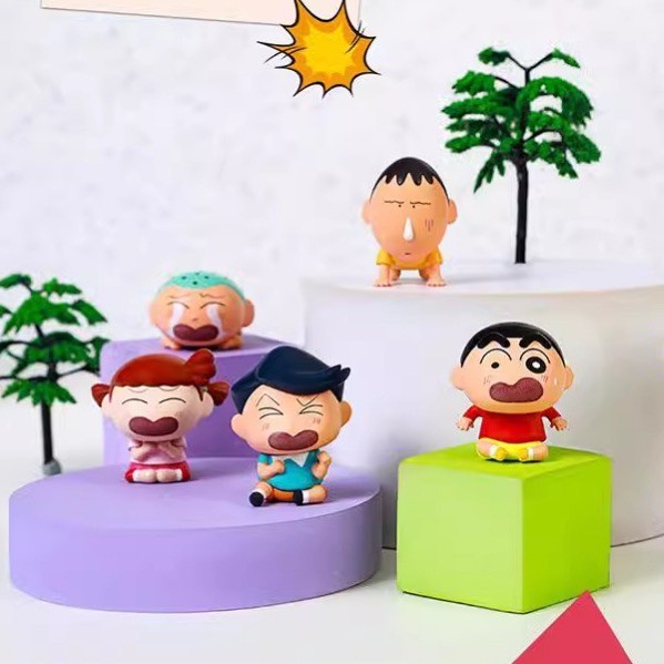 โมเดล ชินจัง ได้ 1 ซอง | Crayon Shinchan Mini Bean Series V.3