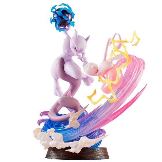 PRE-ORDER : G.E.M. SERIES POKEMON MEW & MEWTWO PVC FIGURE