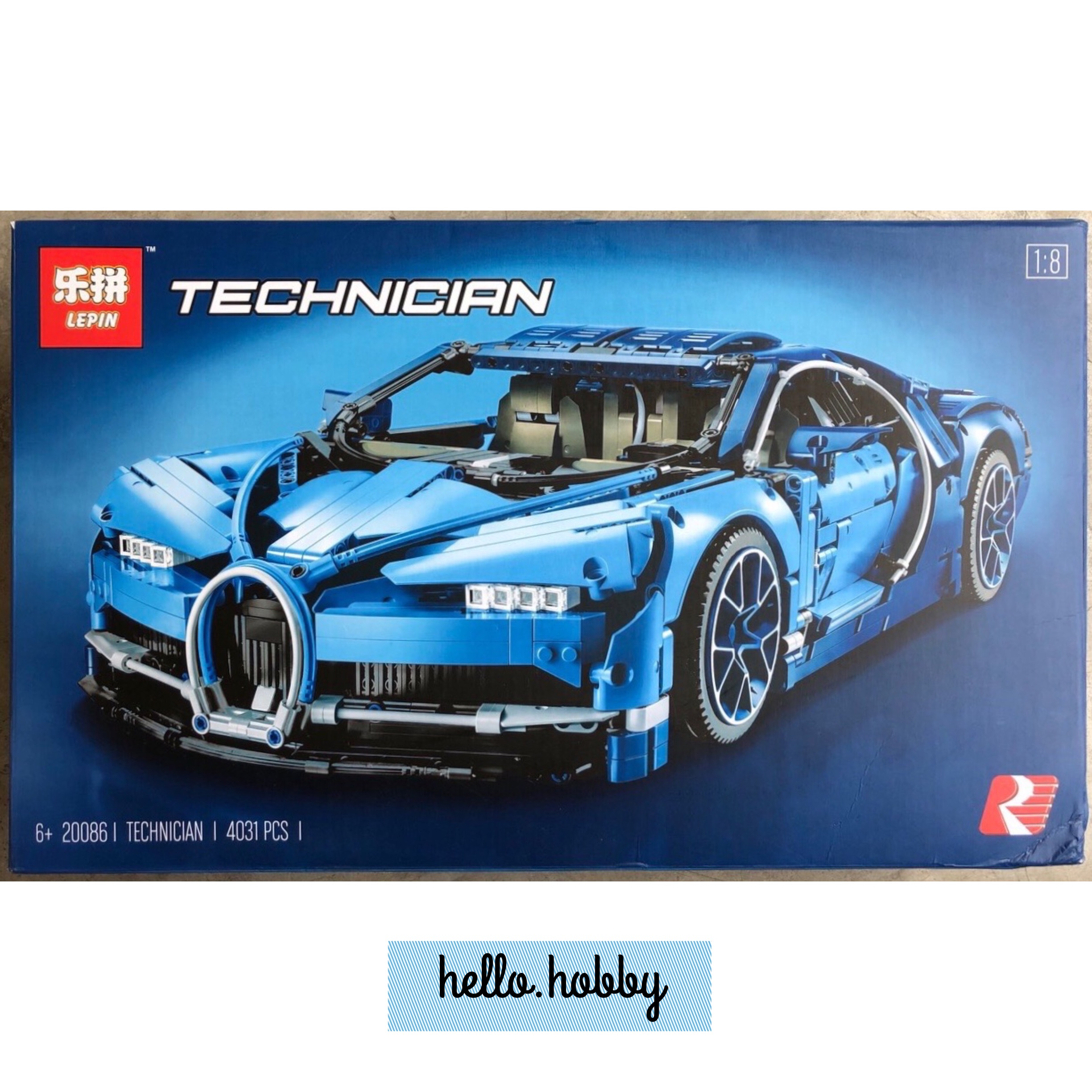 Lepin 20086 Bugatti Chiron 4031pcs