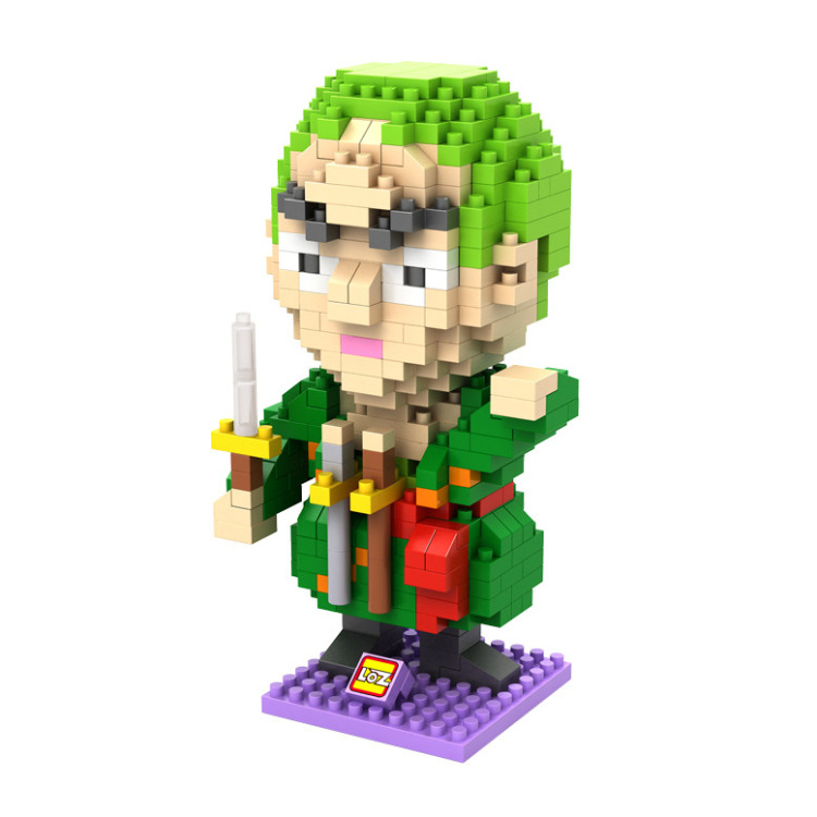 LOZ 9826 One Piece Zoro 390pcs