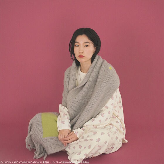 PRE-ORDER : ONOFFY FREE × JoJo's Bizarre Adventure: Stone Ocean Scarf