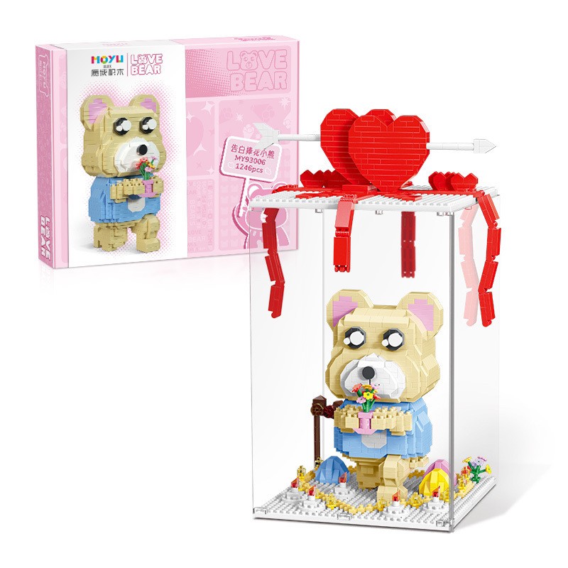 เลโก้นาโน Size Jumbo - Moyu MY 93005-93006 Love Bear