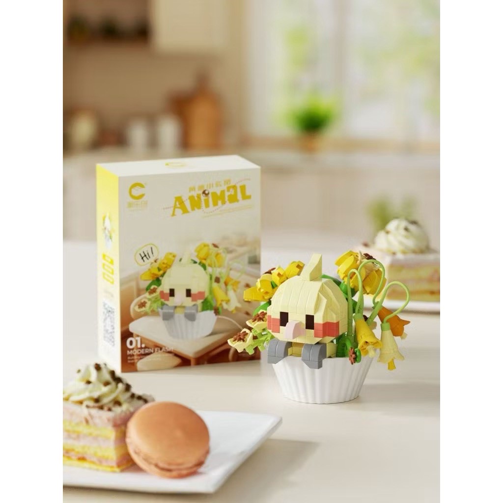 CLC Animal Cupcake ( สัตว์น้อยในกระถาง )