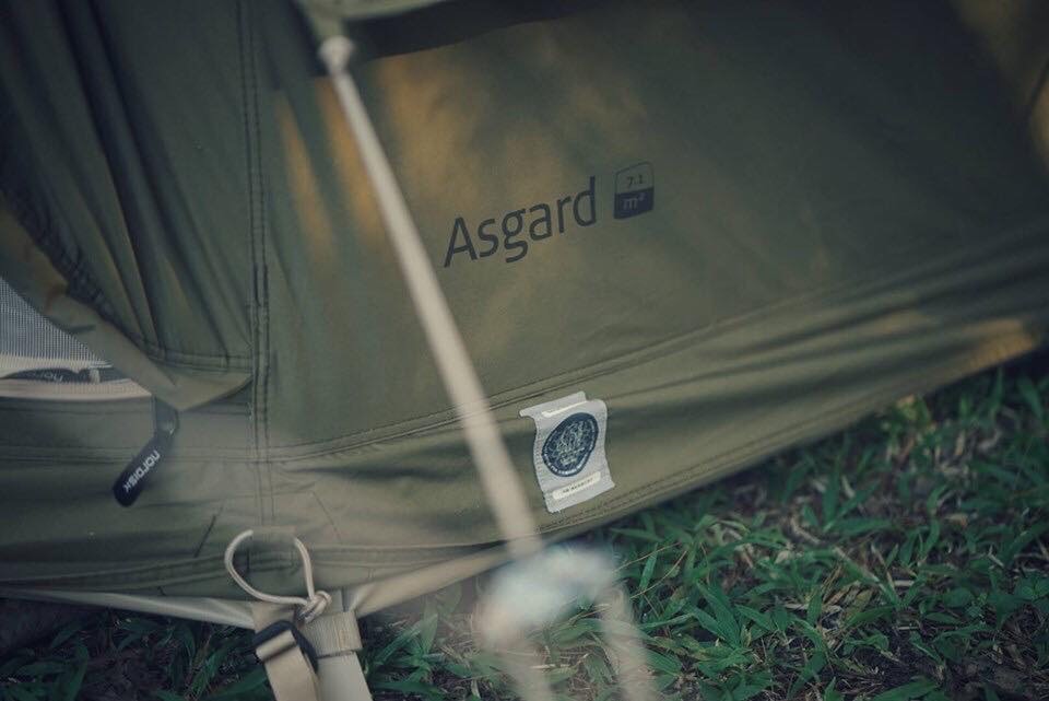 Nordisk Asgard 7.1 Tent Green + Kari 12 green + Nordisk Memberclub