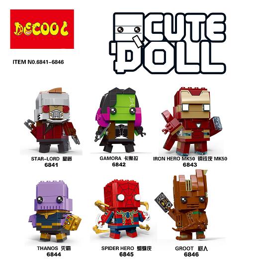 Decool 6841-6846 Avengers