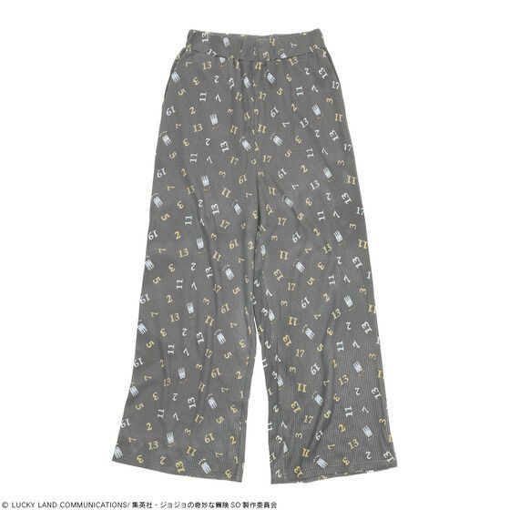 PRE-ORDER : ONOFFY FREE × JoJo's Bizarre Adventure: Stone Ocean Total Pattern Bottoms