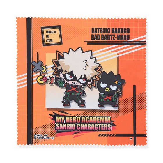 PRE-ORDER : My Hero Academia x Sanrio Characters Multi Cloth (15 random types)