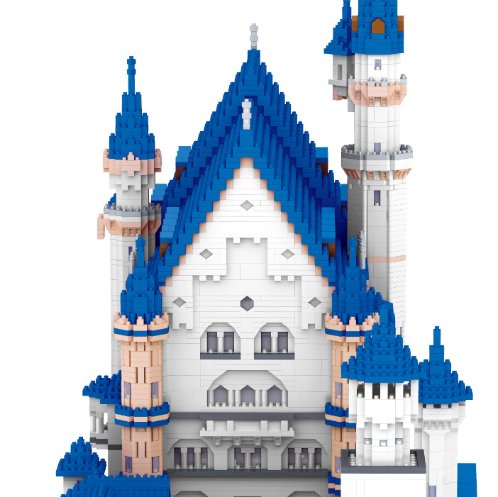 Lezi lz 8020 New Swan Stone Castle 11810pcs