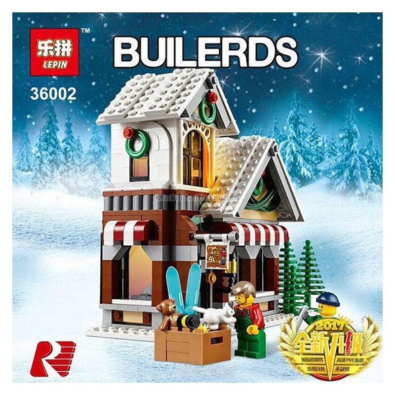 Lepin 36002 Winter Toy Shop 1005pcs