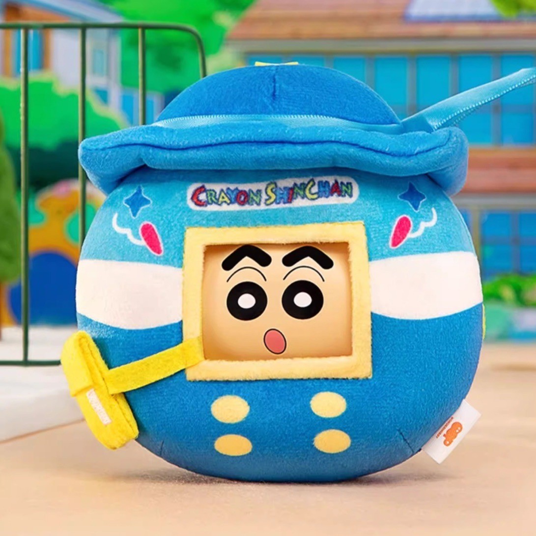 ตุ๊กตาพวงกุญแจ Crayon Shinchan Cute Face Turns Plush Toy Series by WONDERHOBBY