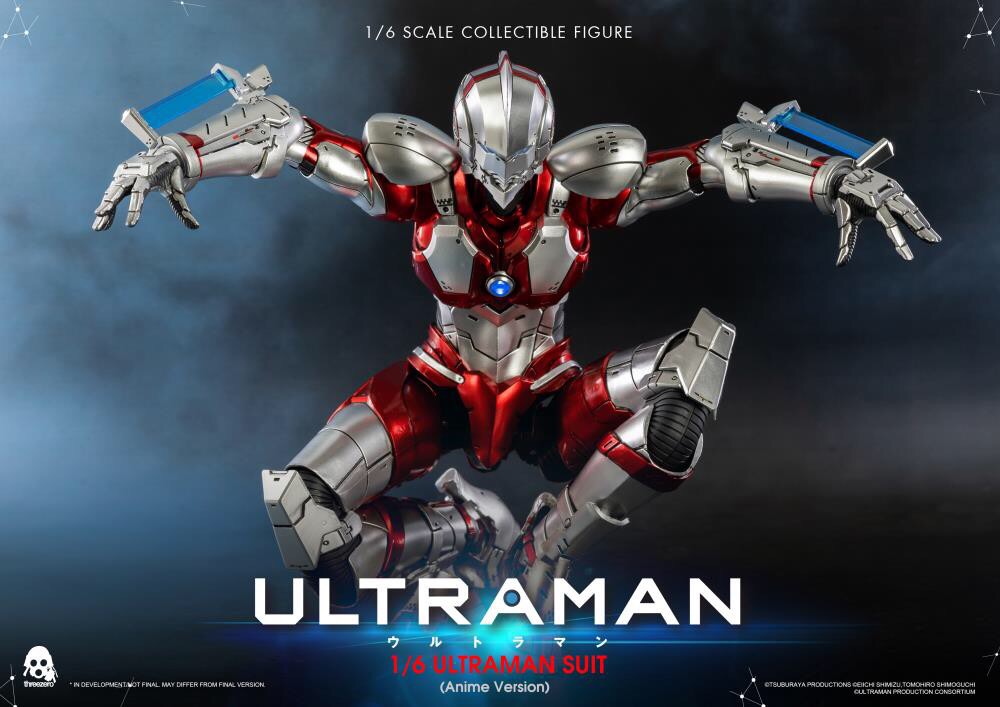 PRE-ORDER : Ultraman Suit (Anime Version) 1/6 Scale Collectible Figure By THREEZERO