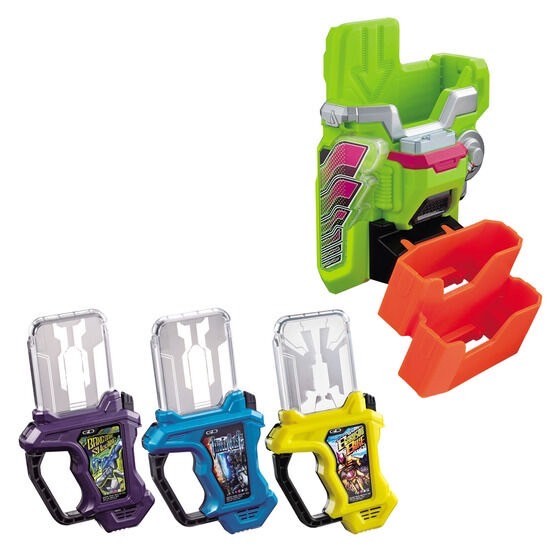 PRE-ORDER : Kamen Rider Ex-Aid SUPER BEST DX3 Large Rider Gashat & Kimewaza Slot Holder Set