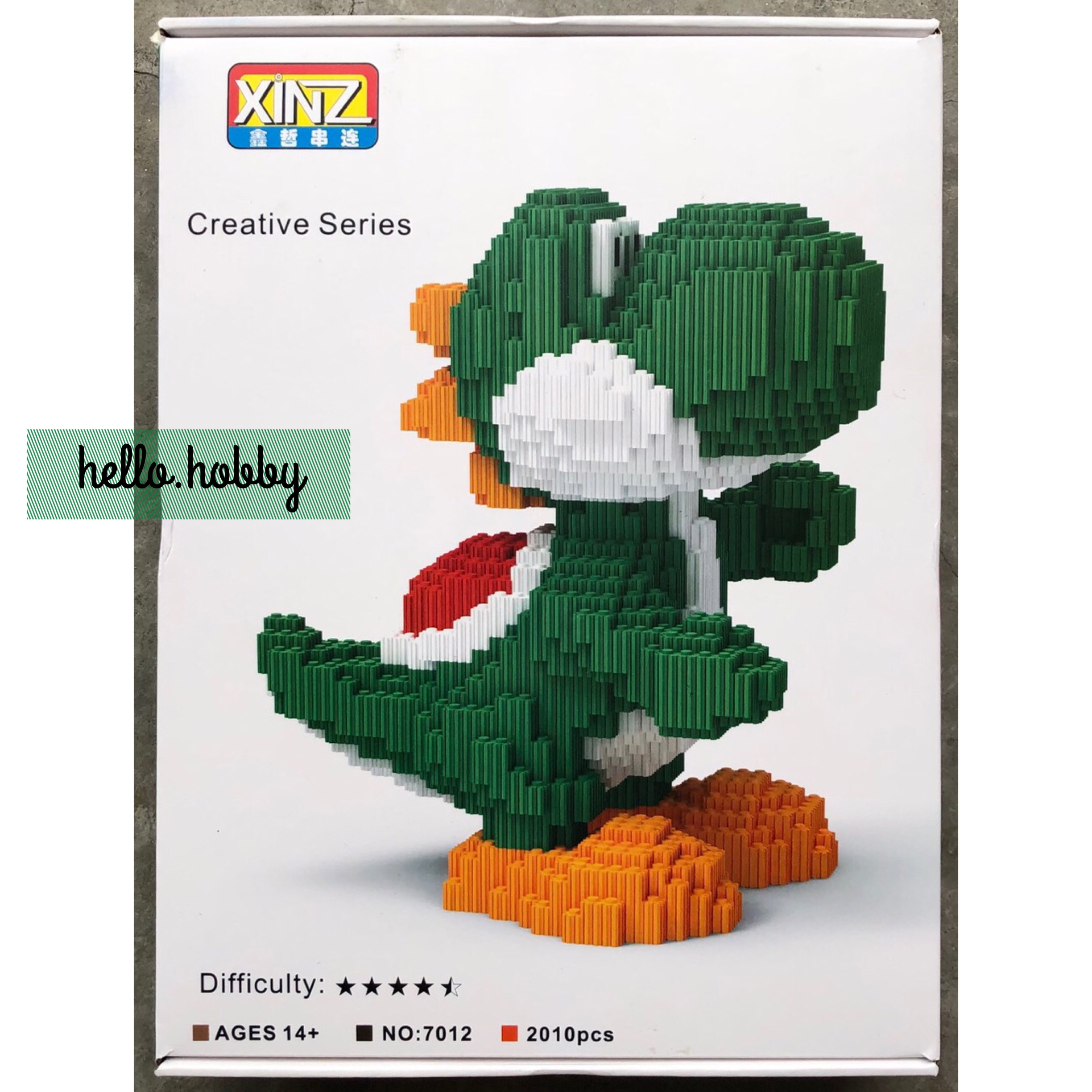 Xinz 7012 Super Mario Bros. Yoshi 2010pcs