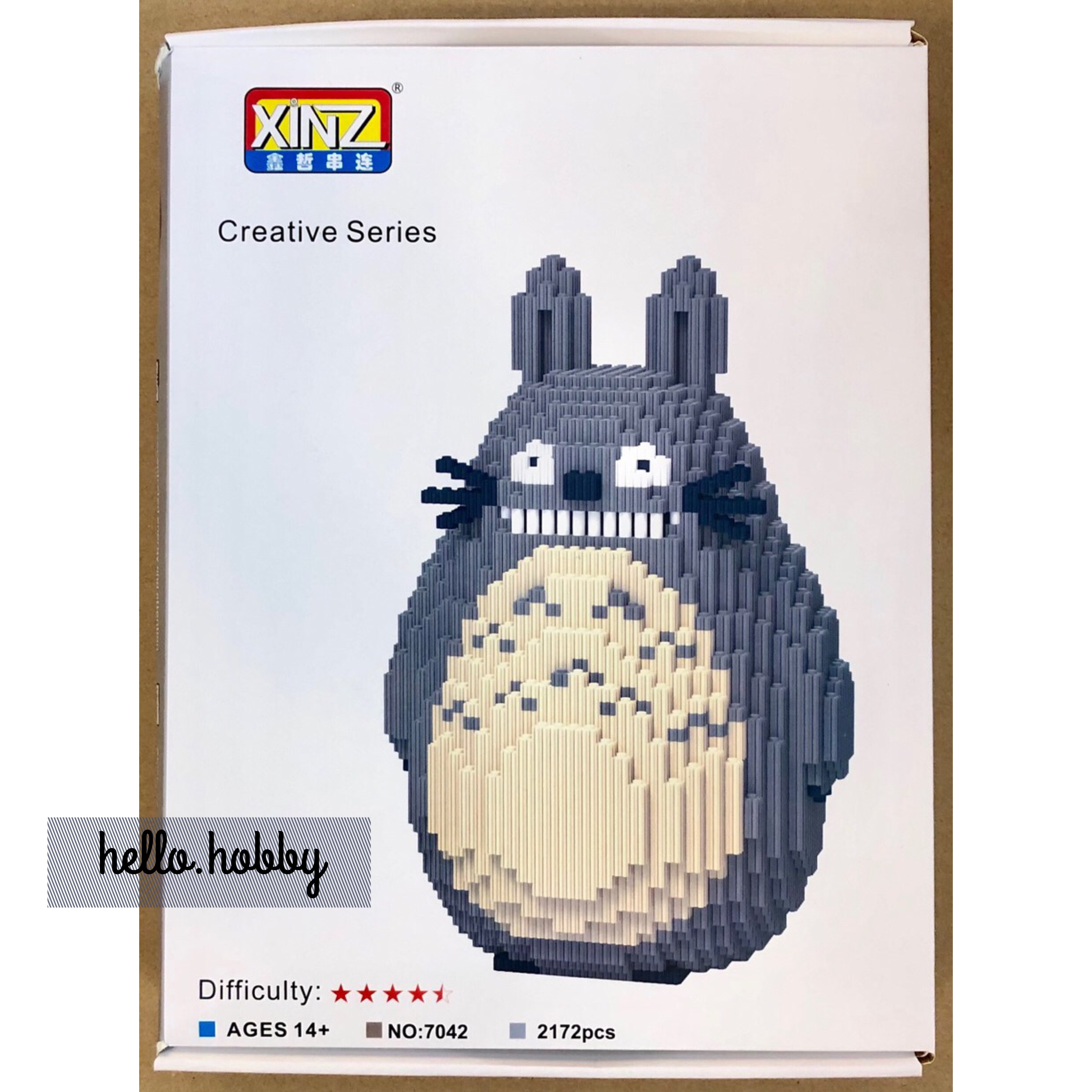 Xinz 7042 My Neighbor Totoro 2172pcs (แบบเฟือง)