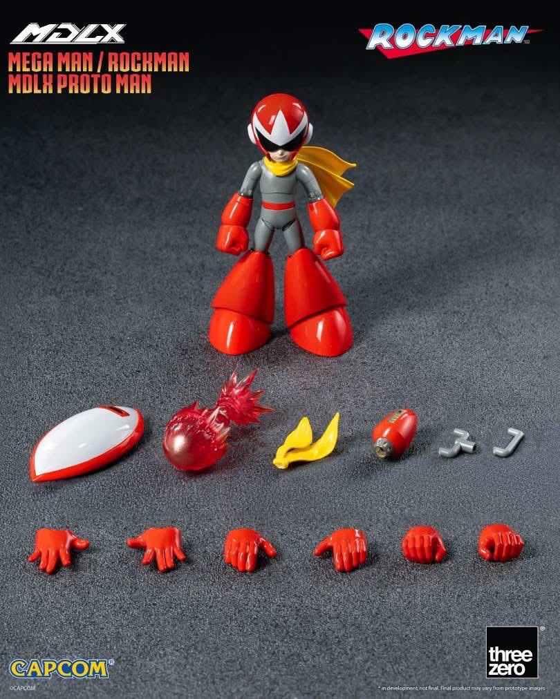 Pre-order : Rockman / Mega Man MDLX Proto Man by Threezero