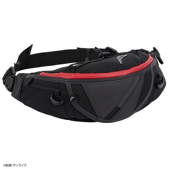 PRE-ORDER : STRICT-G KUSHITANI "Mobile Suit Gundam" Waist Bag RED COMET