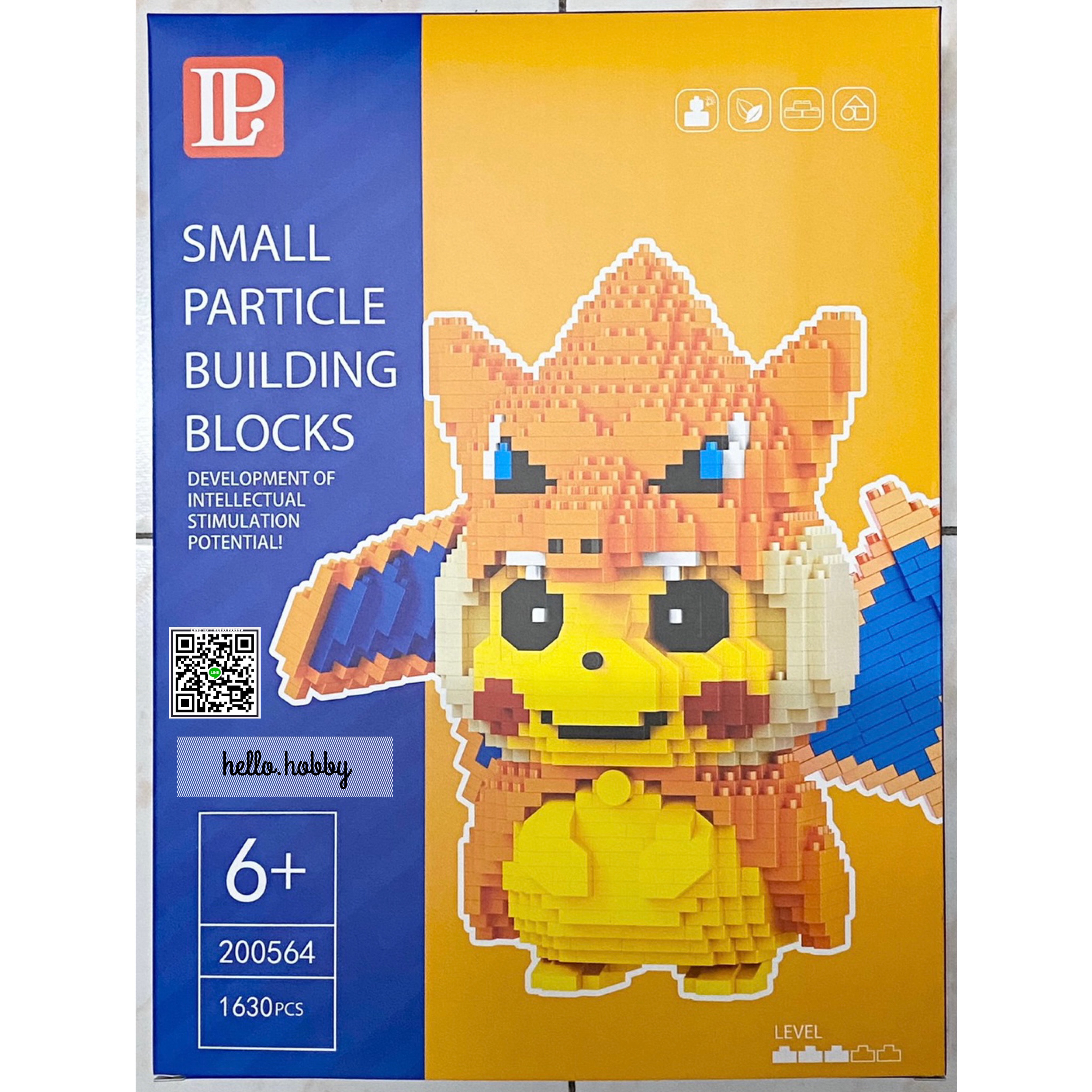 Lp 200564 Pokemon Pikachu 1630pcs