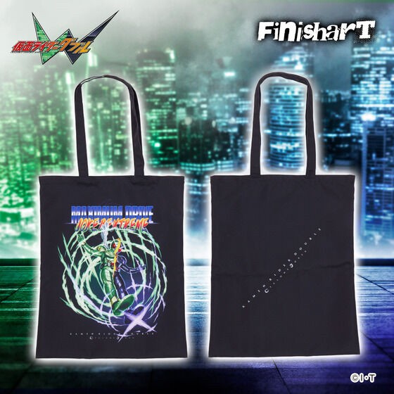 PRE-ORDER : FinisharT Kamen Rider W Joker Extreme Tote Bag