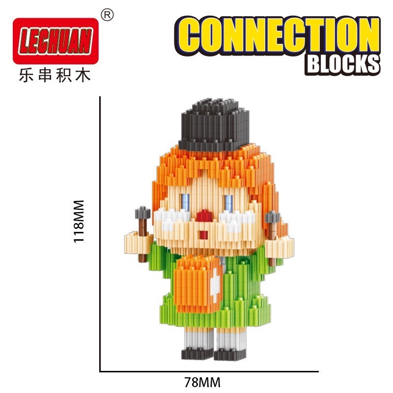 Lechuan 68636 - 68643 Art Toy - Pop Mart - Labubu x Cry Baby