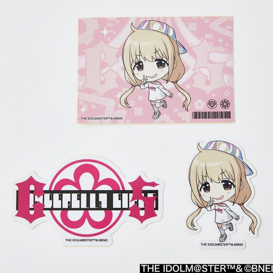 PRE-ORDER : The Idolmaster Cinderella Girls x R4G 2nd (C5) Sticker Set