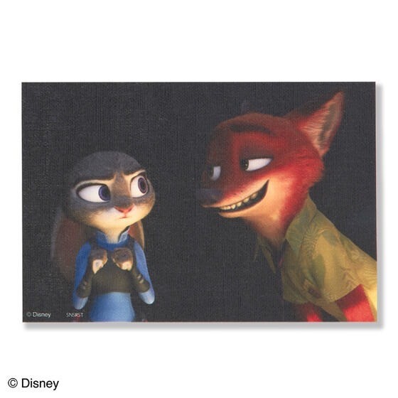 PRE-ORDER : Zootopia Canvas Style Postcard (10 types in total) (Random)