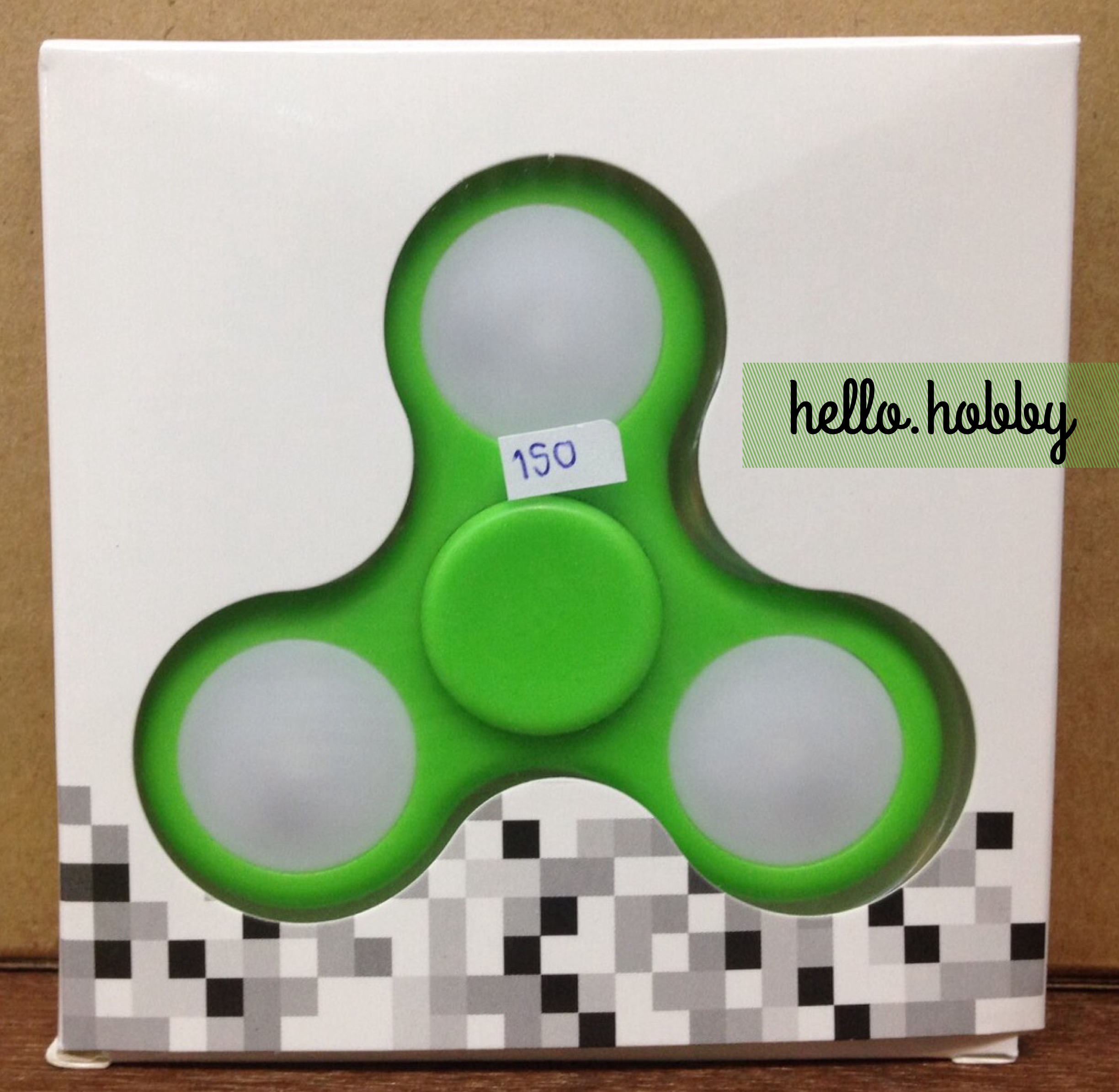 Fidget Spinner - Disco (green)