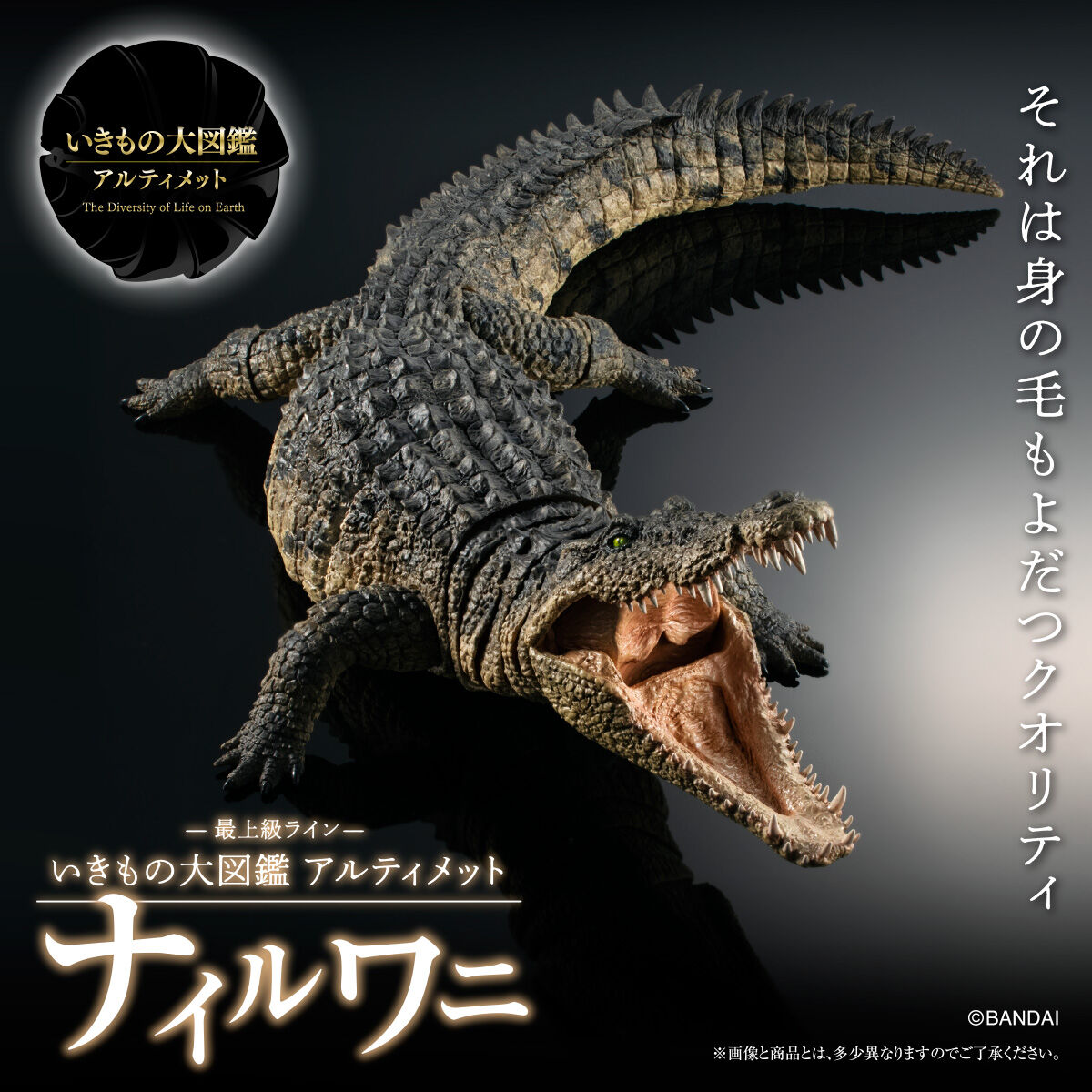 $ Ikimono Encyclopedia Ultimate Nile Crocodile (PB)