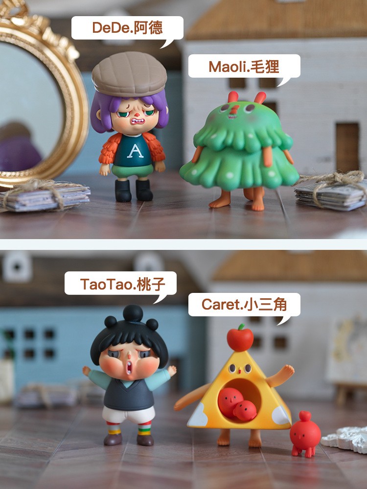 Blind Box - Odd Town by CZ Toys (Set of 8+1 secret)