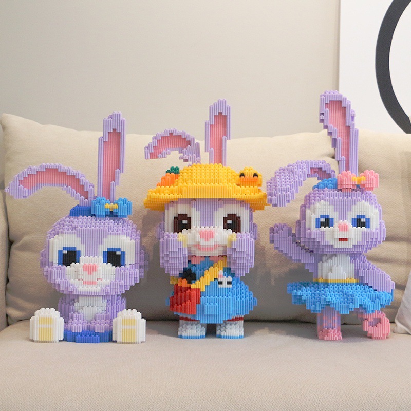 เลโก้นาโนแบบเฟืองไซส์ Jumbo - Haicaipin 57001-57002 - Disney - Stella Lou