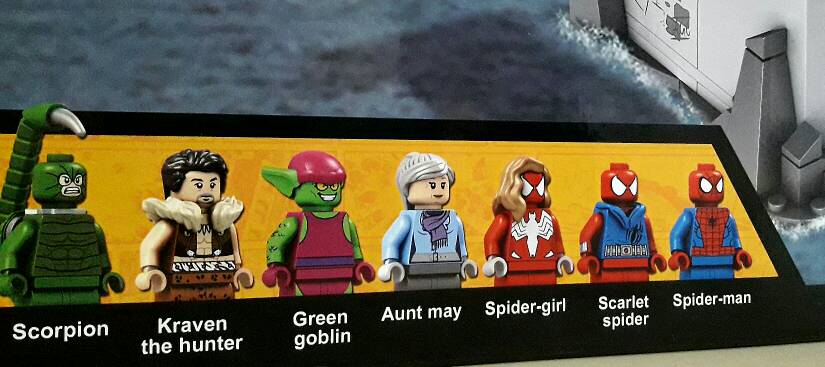 SY840 Heroes Assemble Spider man Web Warriors Ultimate Bridge Battle 1,179pcs