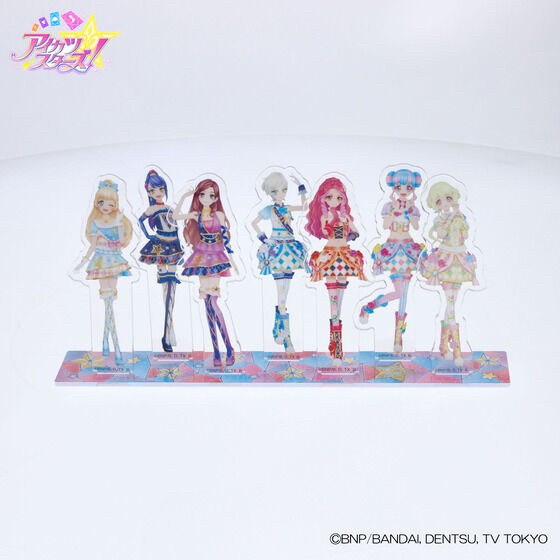 PRE-ORDER : Aikatsu! Series Acrylic Stand (DCDver.) Aikatsu Stars! Set