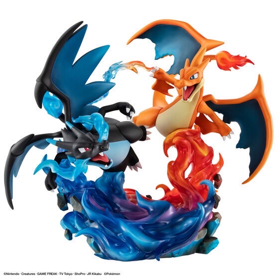 PRE-ORDER : G.E.M.EX Series Pokémon Mega Charizard X & Mega Charizard Y [Includes Special Mini Clear File]