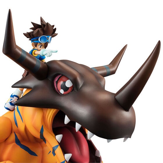 PRE-ORDER : G.E.M. Series Digimon Adventure (Greymon & Yagami Taichi) PVC Figure [Resale]