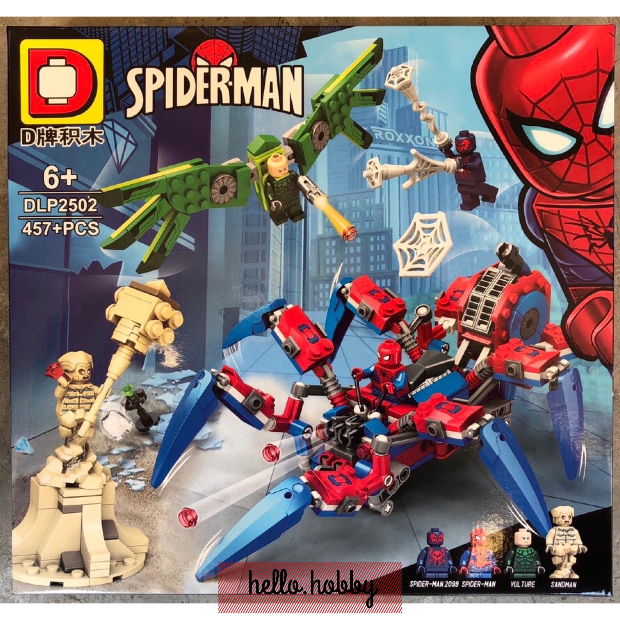 DLP 2502 Spiderman 457pcs