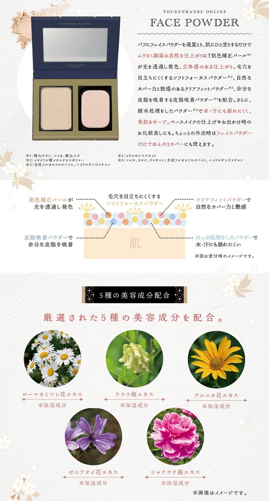 PRE-ORDER : Touken Ranbu ONLINE Face Powder Collection