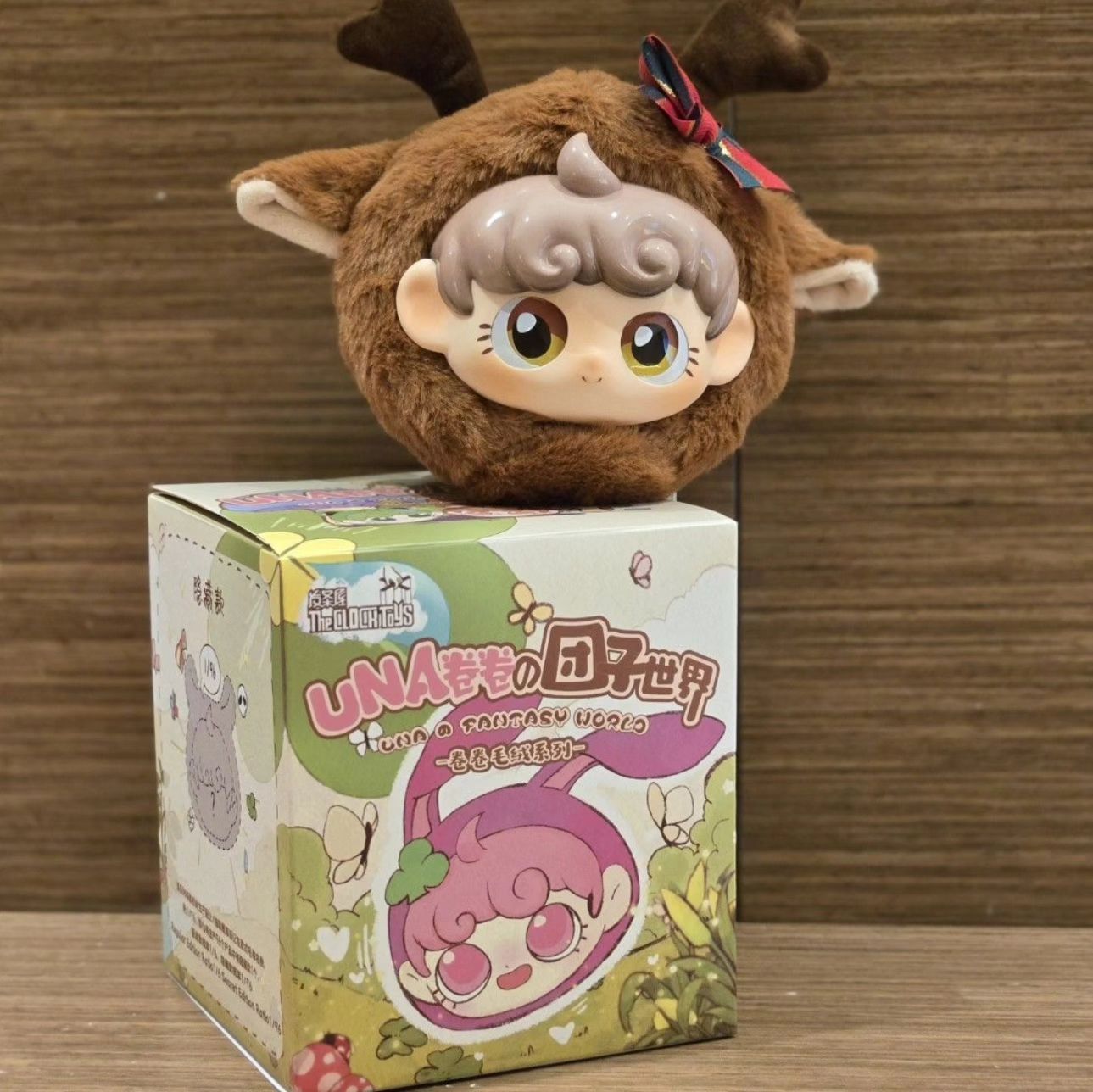 ตุ๊กตาพวงกุญแจ UNA Fantasy World - Roll Plush Toy Series by The Clock Toys
