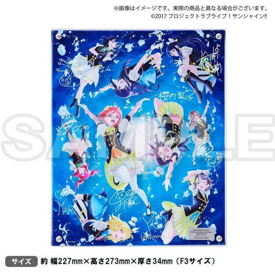PRE-ORDER : Love Live! Sunshine!! Uranohoshi Girls' High School Purchasing Department Layered Graph (R) Aqours 6th Live <OCEAN STAGE>