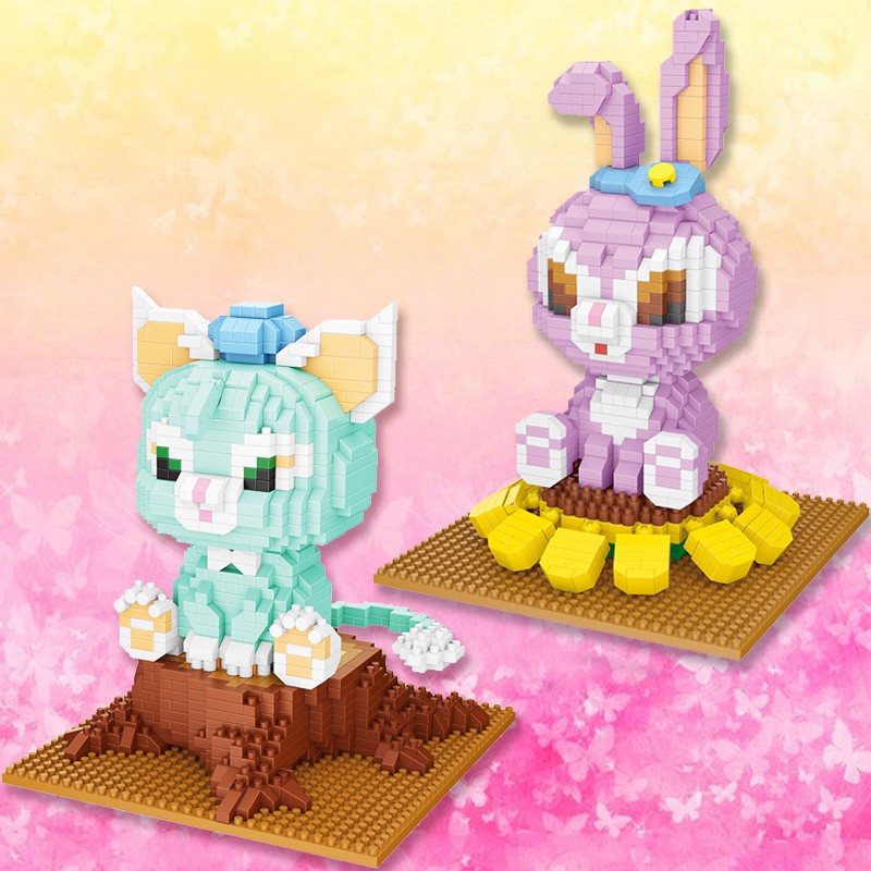 Wise Kawk 2635-2636 - Disney - Duffy The Bear Stella Lou & Gelatoni